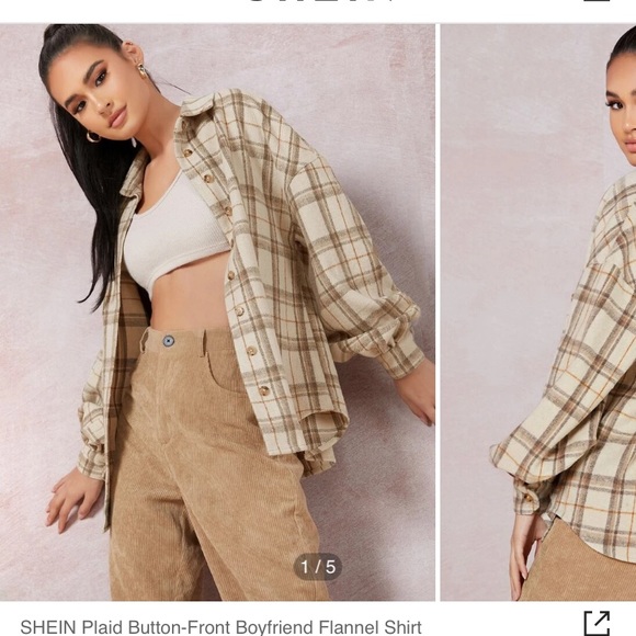 Oversized flannel - Picture 1 of 4